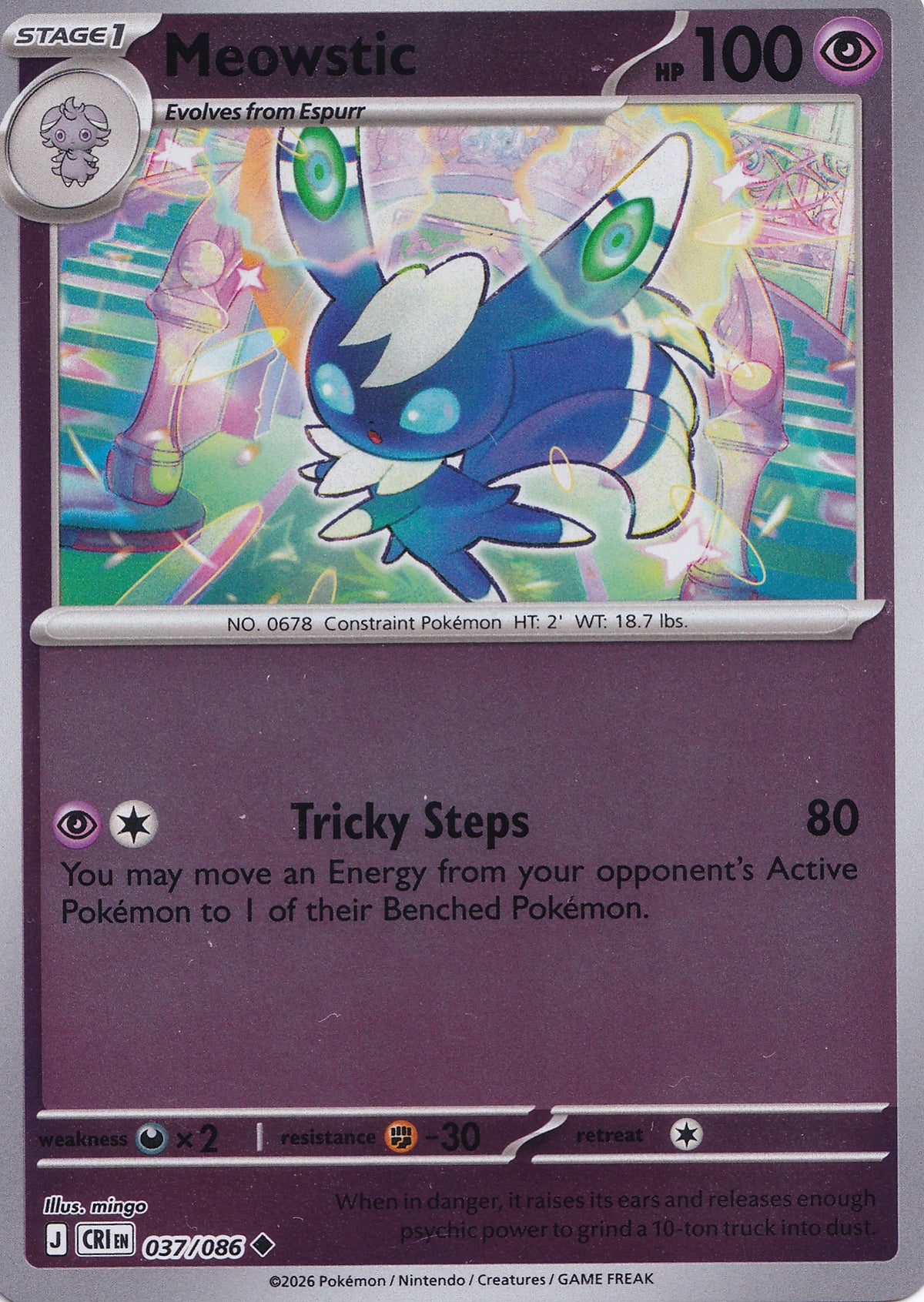 Meowstic 037/086 CRI EN RH (NM)