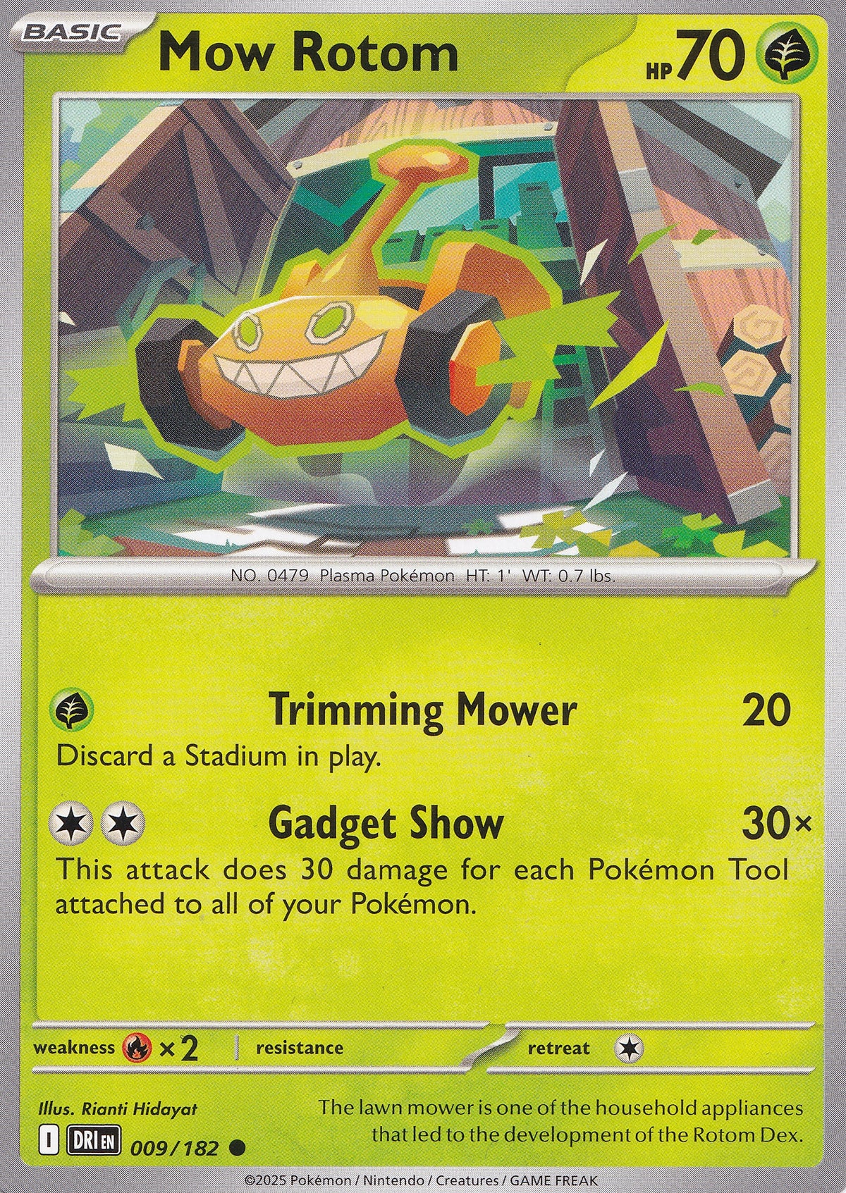 Mow Rotom 009/182 DRI EN (NM)