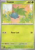 Oddish 043/165 MEW EN (NM)