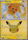 Pikachu 026/128 30C EN HOLO (NM)