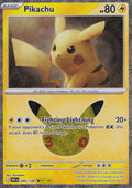 Pikachu 049/128 30C EN HOLO (NM)