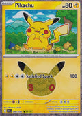 Pikachu 050/128 30C EN HOLO (NM)