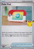 Poké Pad 126/128 30C EN HOLO (NM)