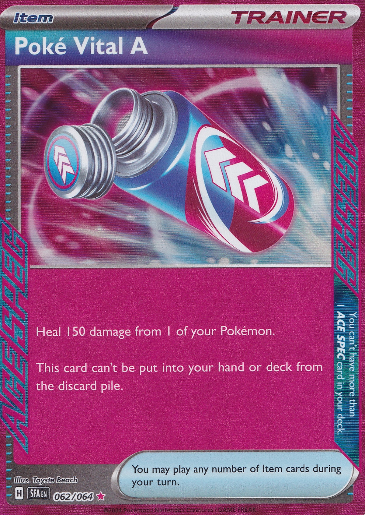 Poké Vital A 062/064 SFA ENG 2024 (NM)