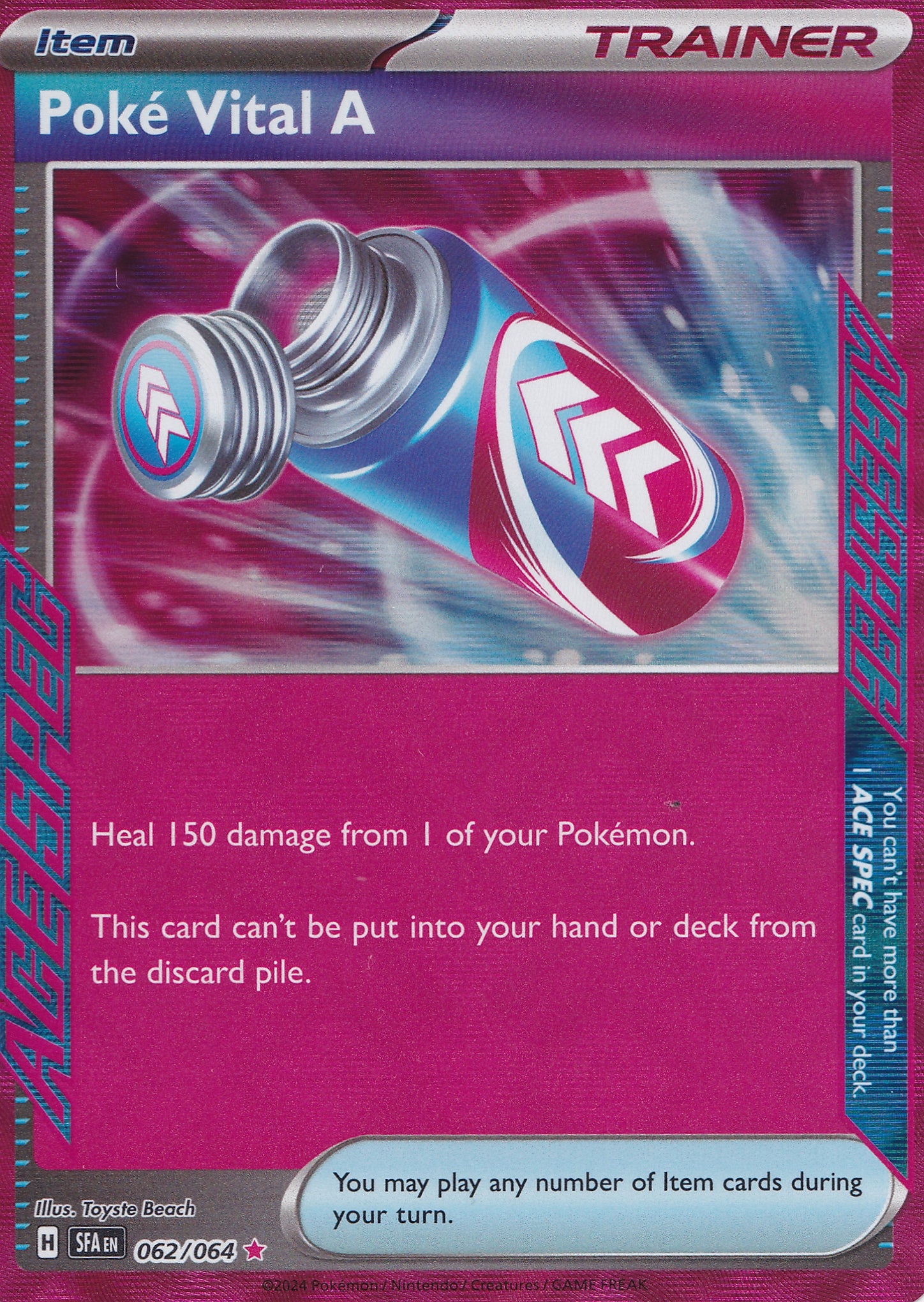 Poké Vital A 062/064 SFA ENG 2025 (NM)