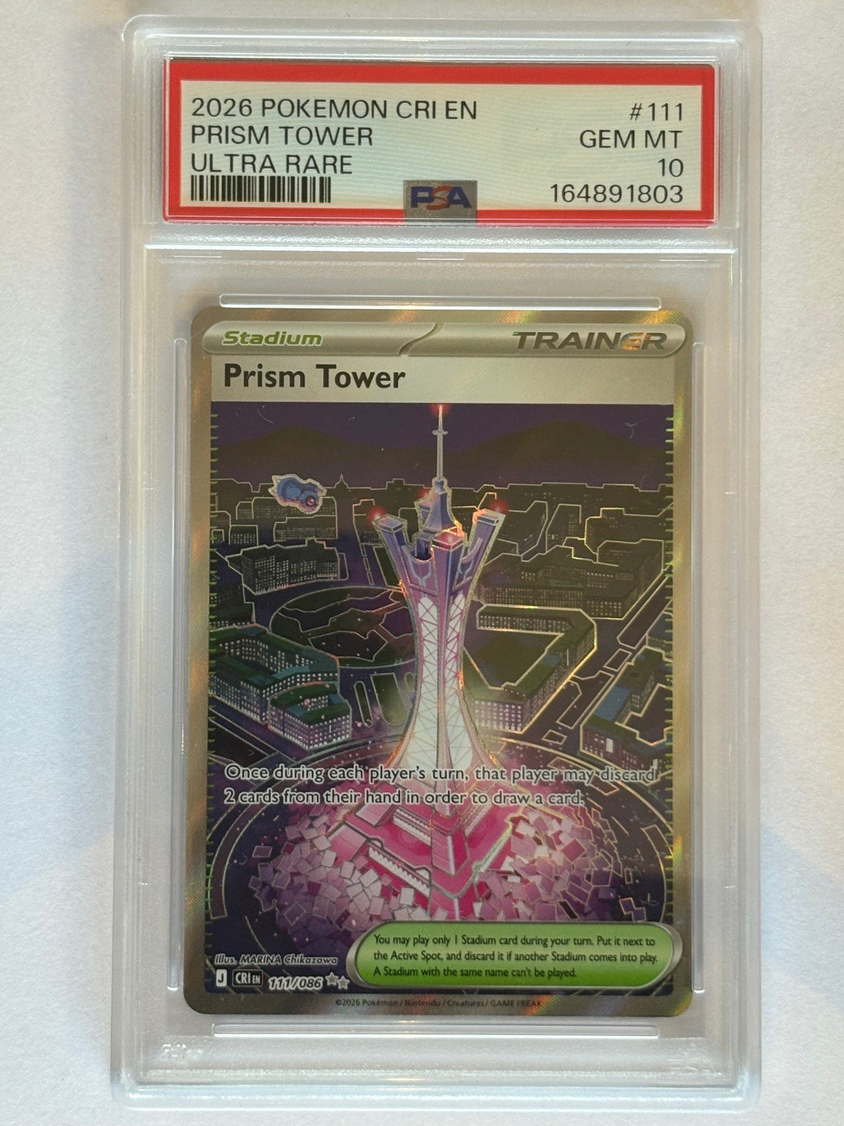 Prism Tower 111/086 CRI EN PSA 10