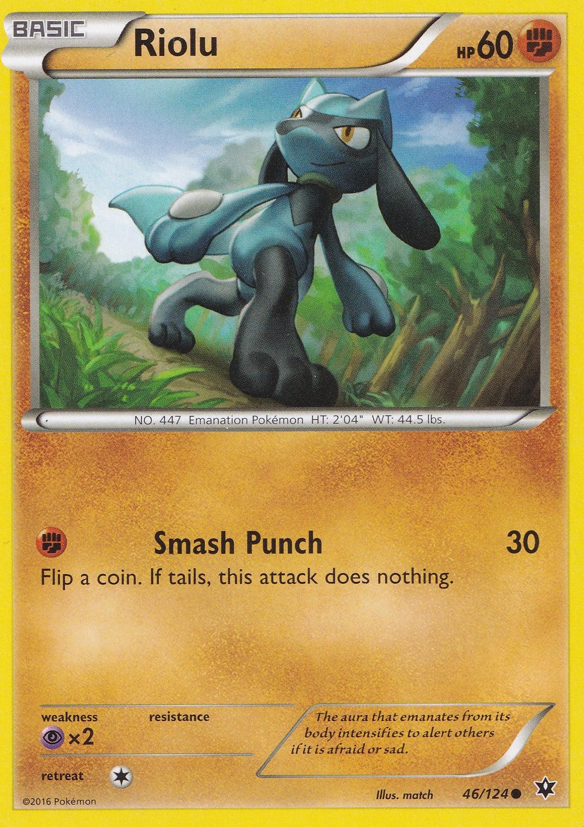 Riolu 46/124 FCO ENG 2016 (NM)