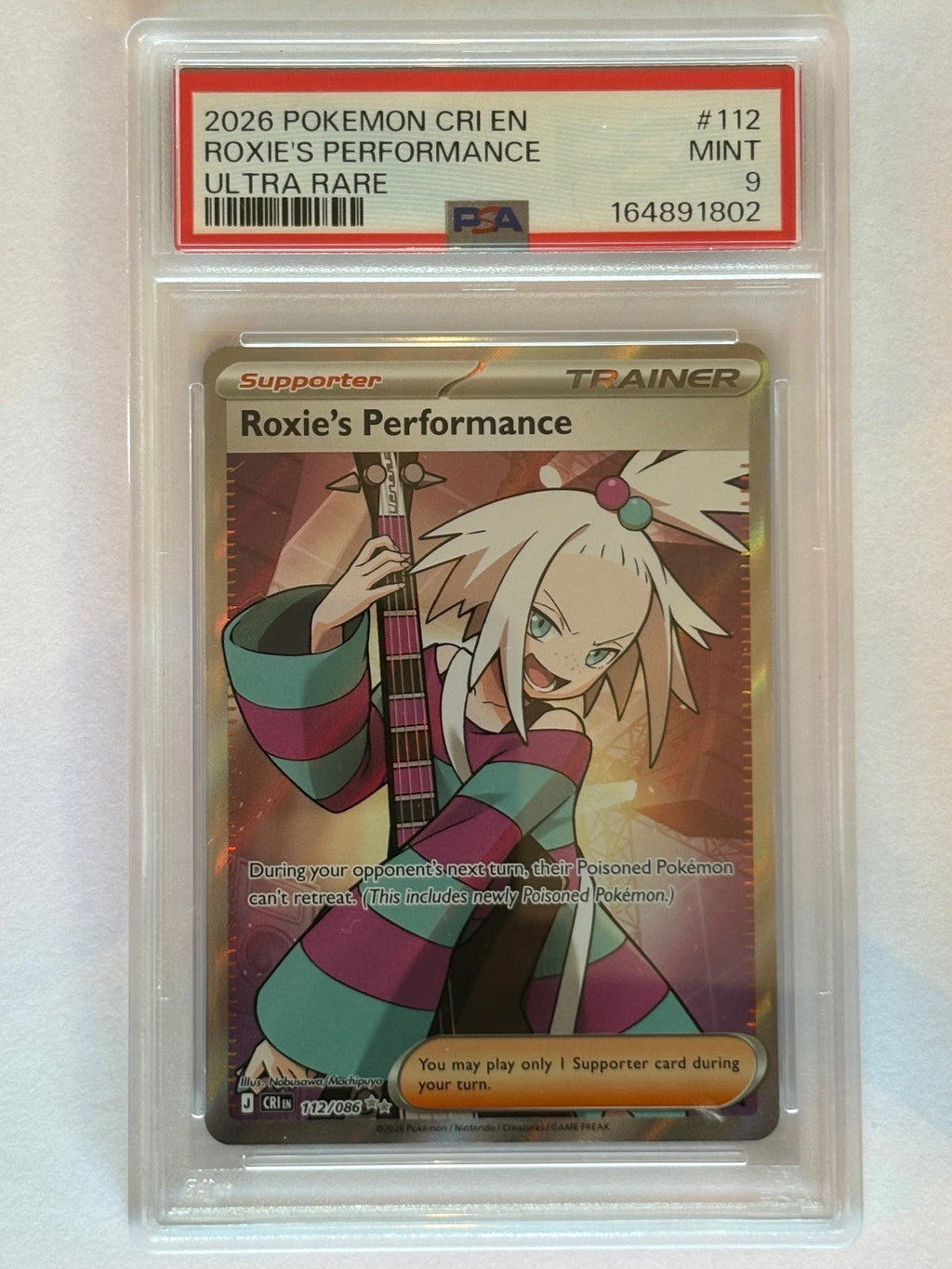 Roxie’s Performance 112/086 CRI EN PSA 9