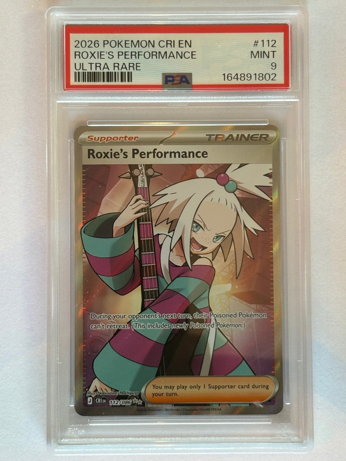 Roxie’s Performance 112/086 CRI EN PSA 9