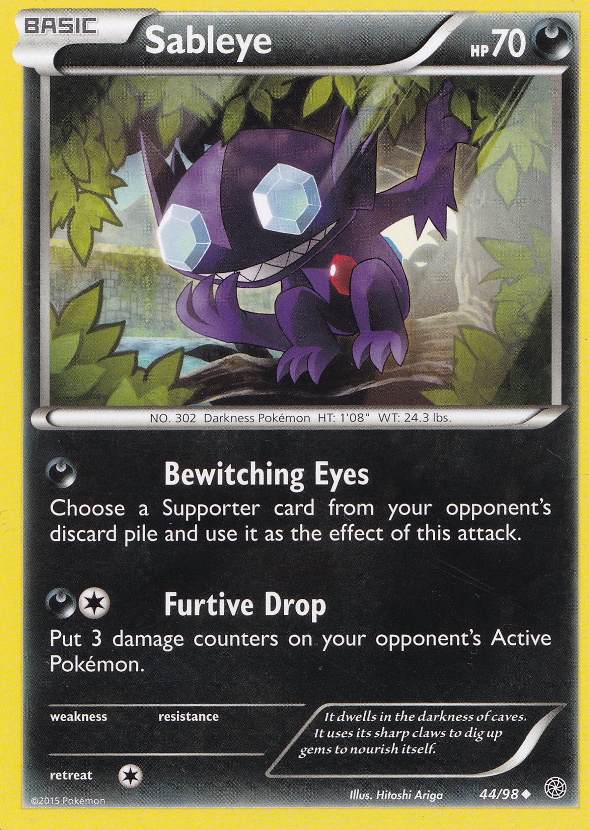 Sableye 044/098 AOR ENG 2015 (NM)