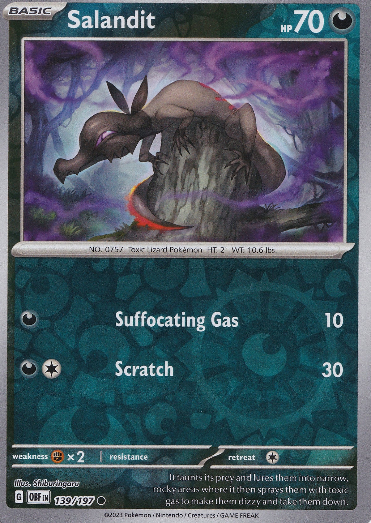 Salandit 139/197 OBF ENG 2023 (NM)