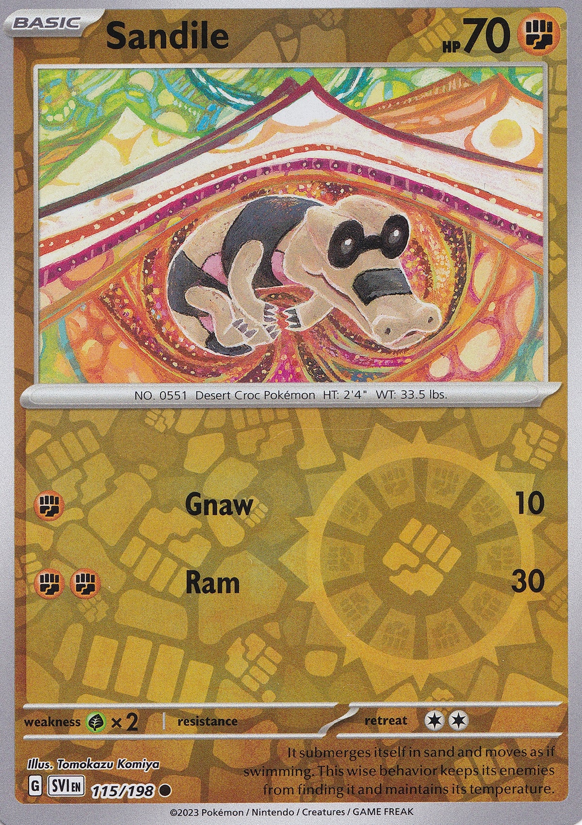 Sandile 115/198 SVI EN RH (NM)