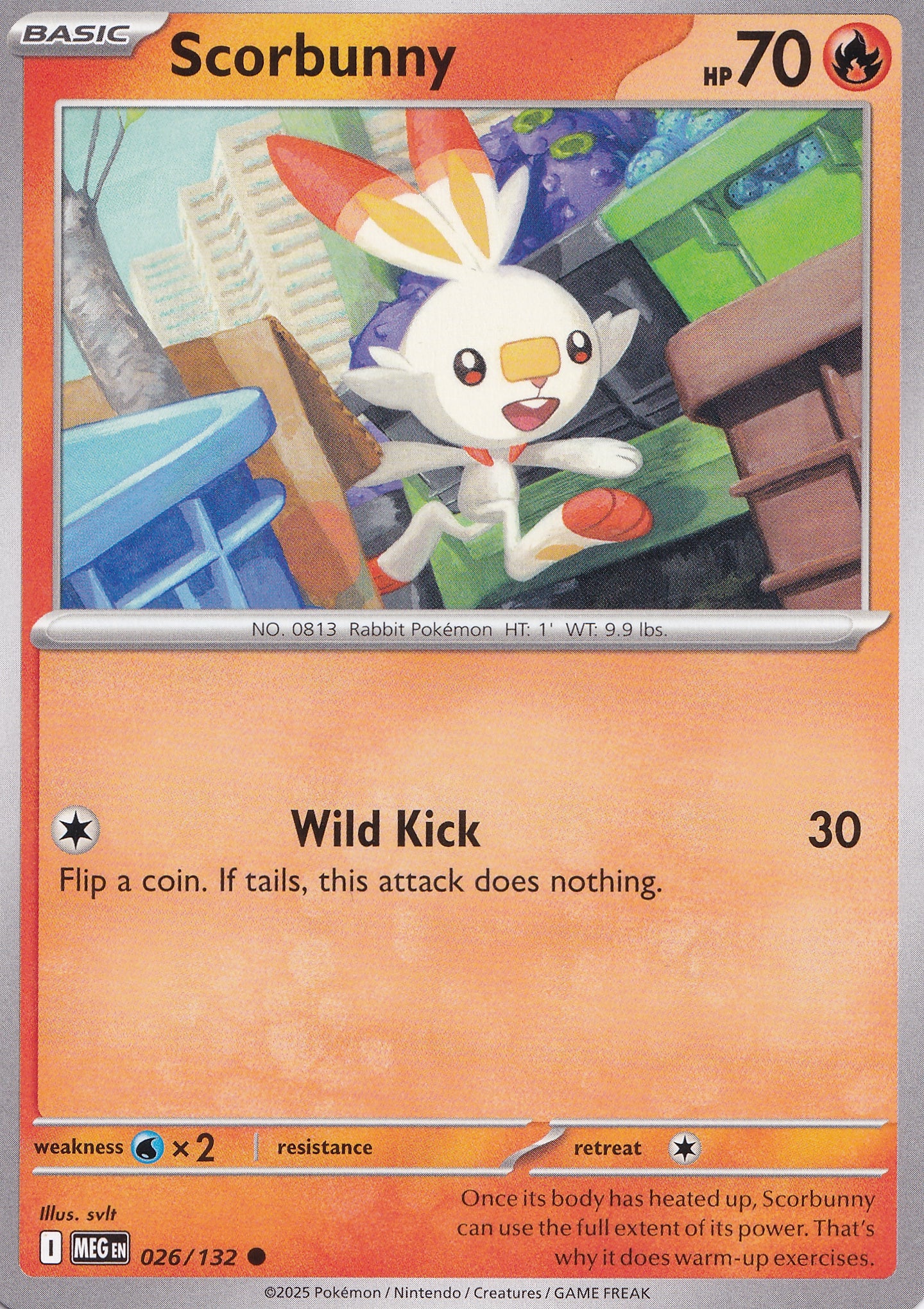 Scorbunny 026/132 MEG ENG 2025 (NM)