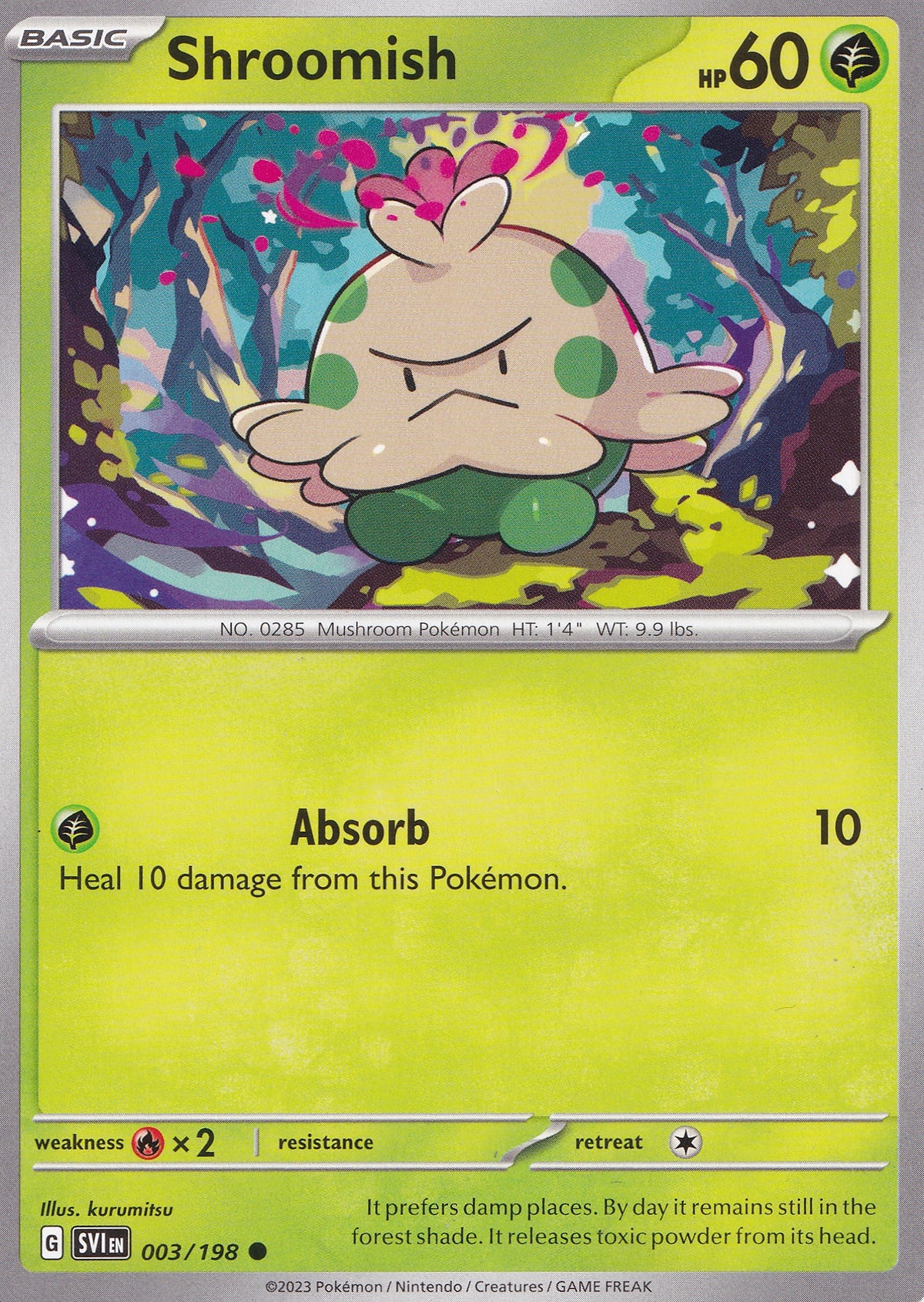 Shroomish 003/198 SVI EN (NM)