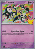 Unown 072/128 30C EN HOLO (NM)