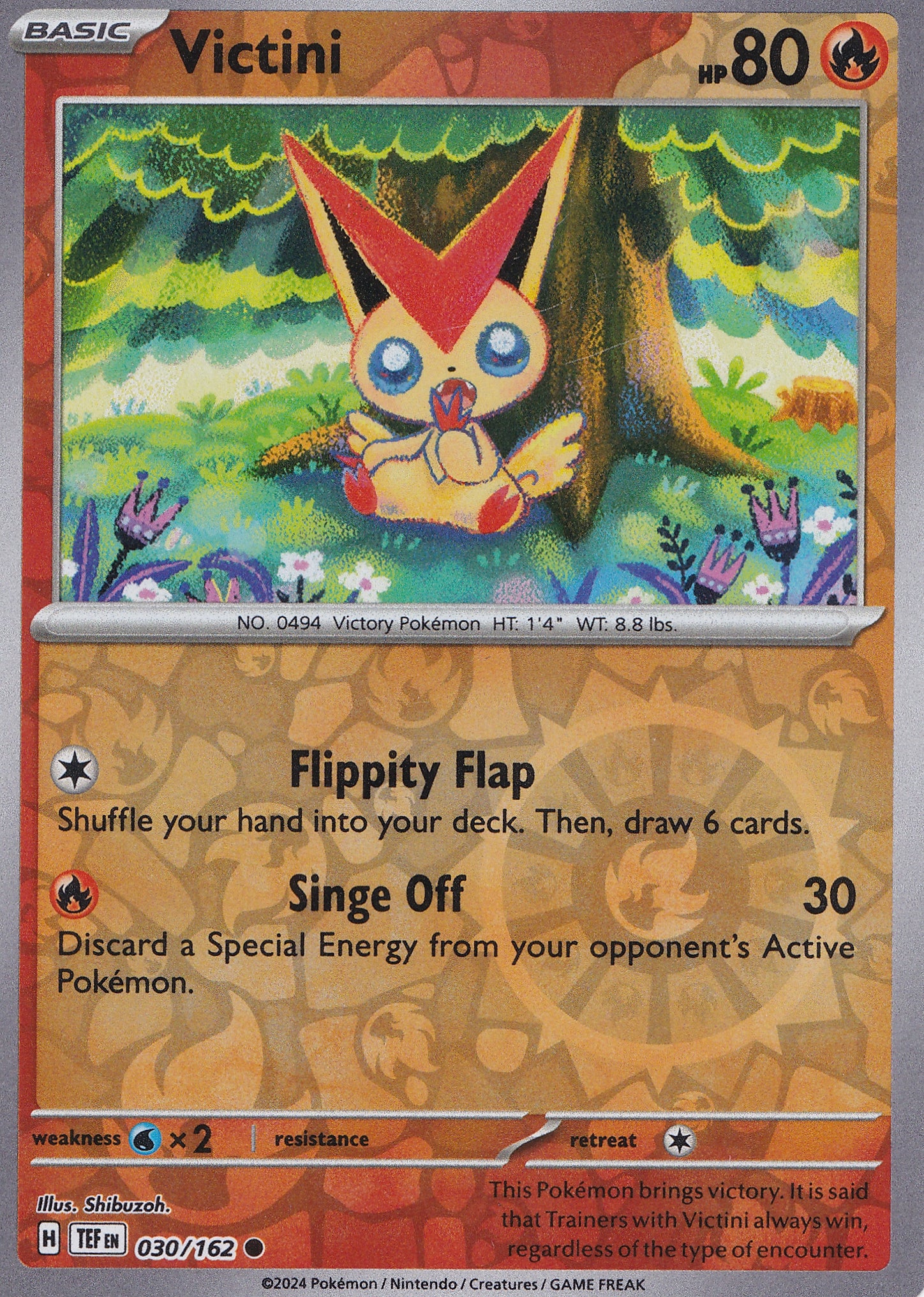 Victini 030/162 TEF ENG 2024 (NM)