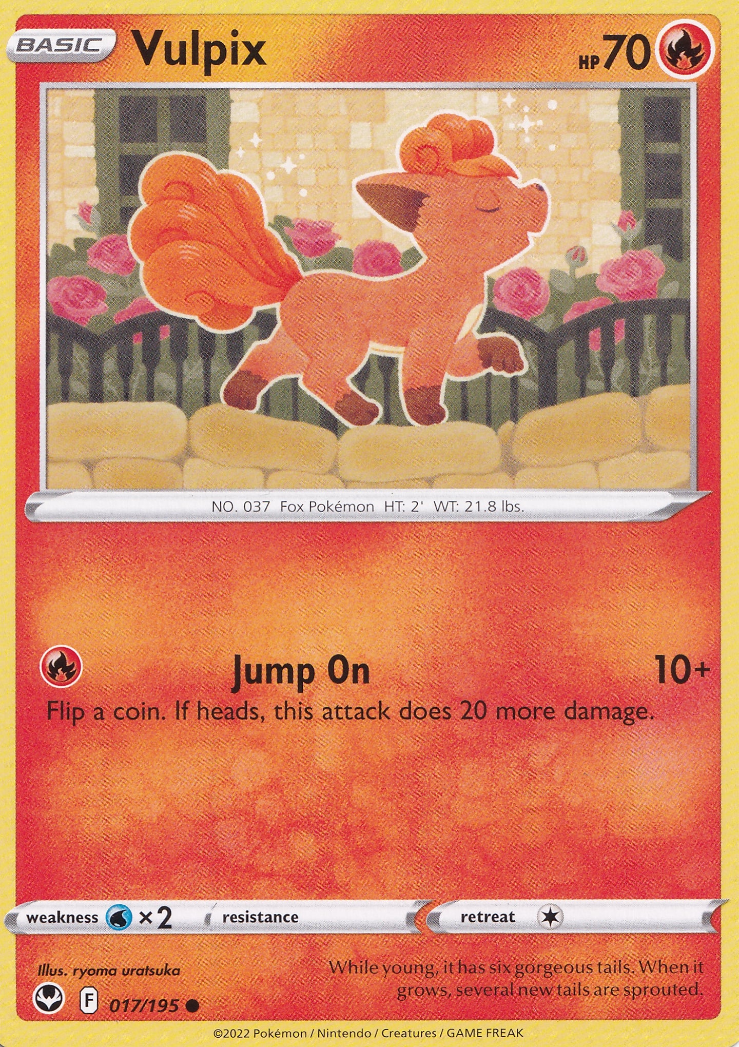 Vulpix 017/195 SIT ENG 2022 (NM)
